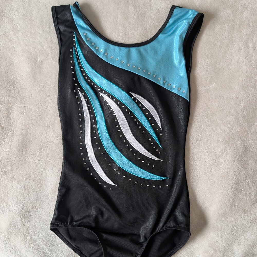 Girls gymnastics costume leotard bodysuit